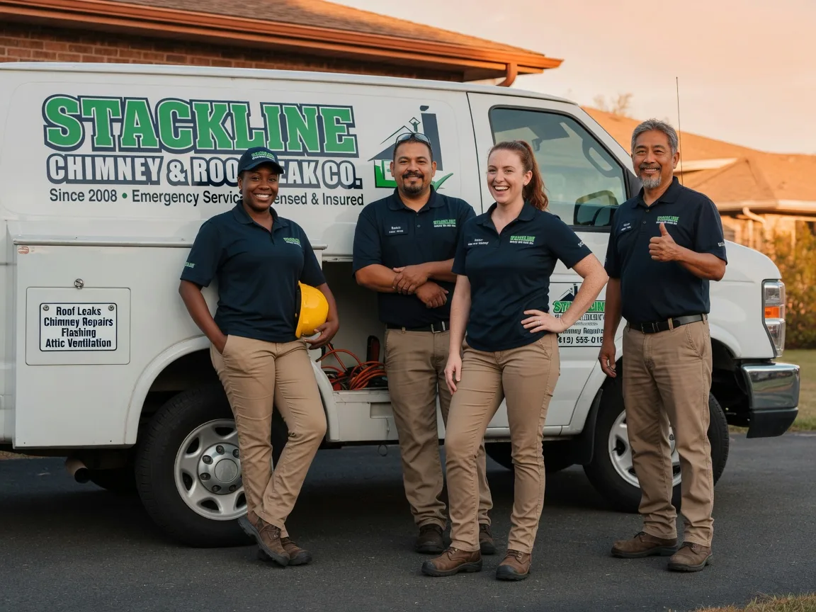 Chimney flashing repair company in Arlington, SD